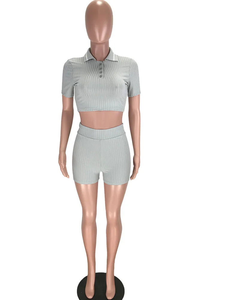 Bonnie Forest Women's Knitted Tracksuits Set Pink Outfits Summer Ribbed Two-Piece Dress Lounge Jogger Set Night Club Outfits